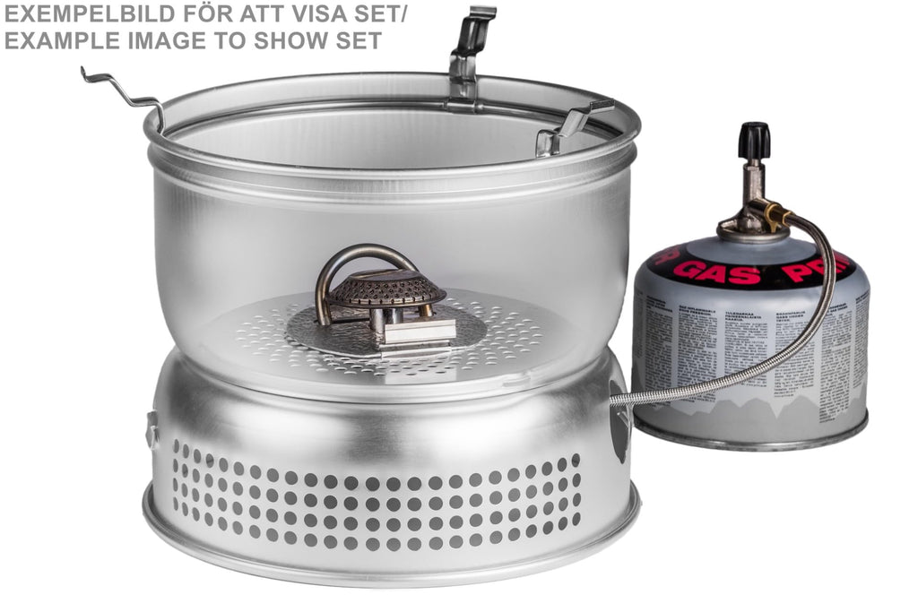Trangia 27-3 Ul Stove Kit With Gas Burner, Black