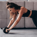 Ab Roller Wheel With Kneeling Pad For Abdominal And Core Strength Training For Men And Women
