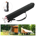 Keenso Camping Storage Bag,Multifunction Outdoor Camping Organizer Pouch Canopy Pole Storage Bag Tent Accessories