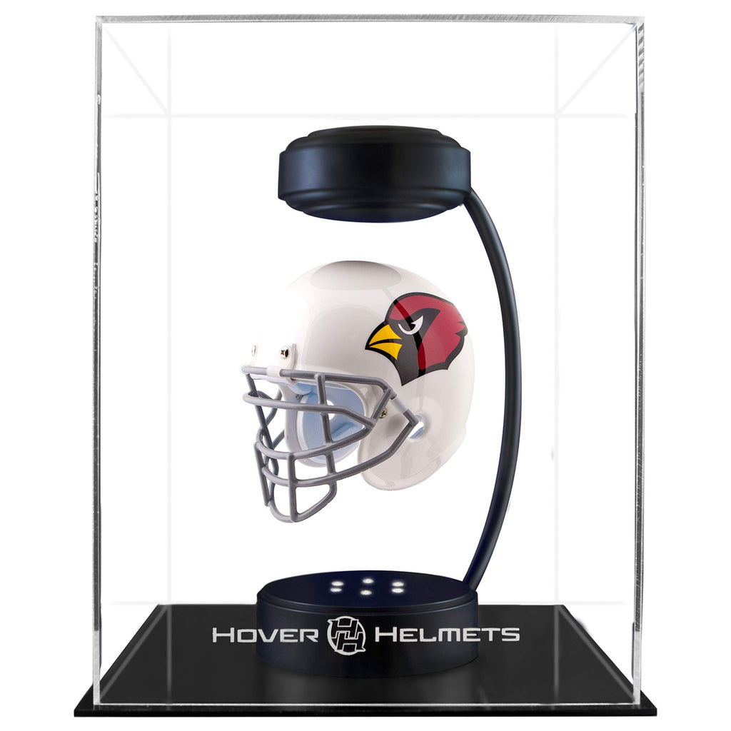 Pegasus Sports Nfl Rotating Levitating Hover Helmet With Led Lighting, Arizona Cardinals