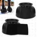 Abbylike Bell Boots for Horses 1 Pair/2 Pair Available, Protect Against Hoof Impact Trauma, Rubber Bell Boots Horse Care for Tur