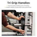 Lionscool 2-Inch Rubber Coated Olympic Grip Plate In Pairs Or Single For Strength Training, Weightlifting And Bodybuilding, 2.5-