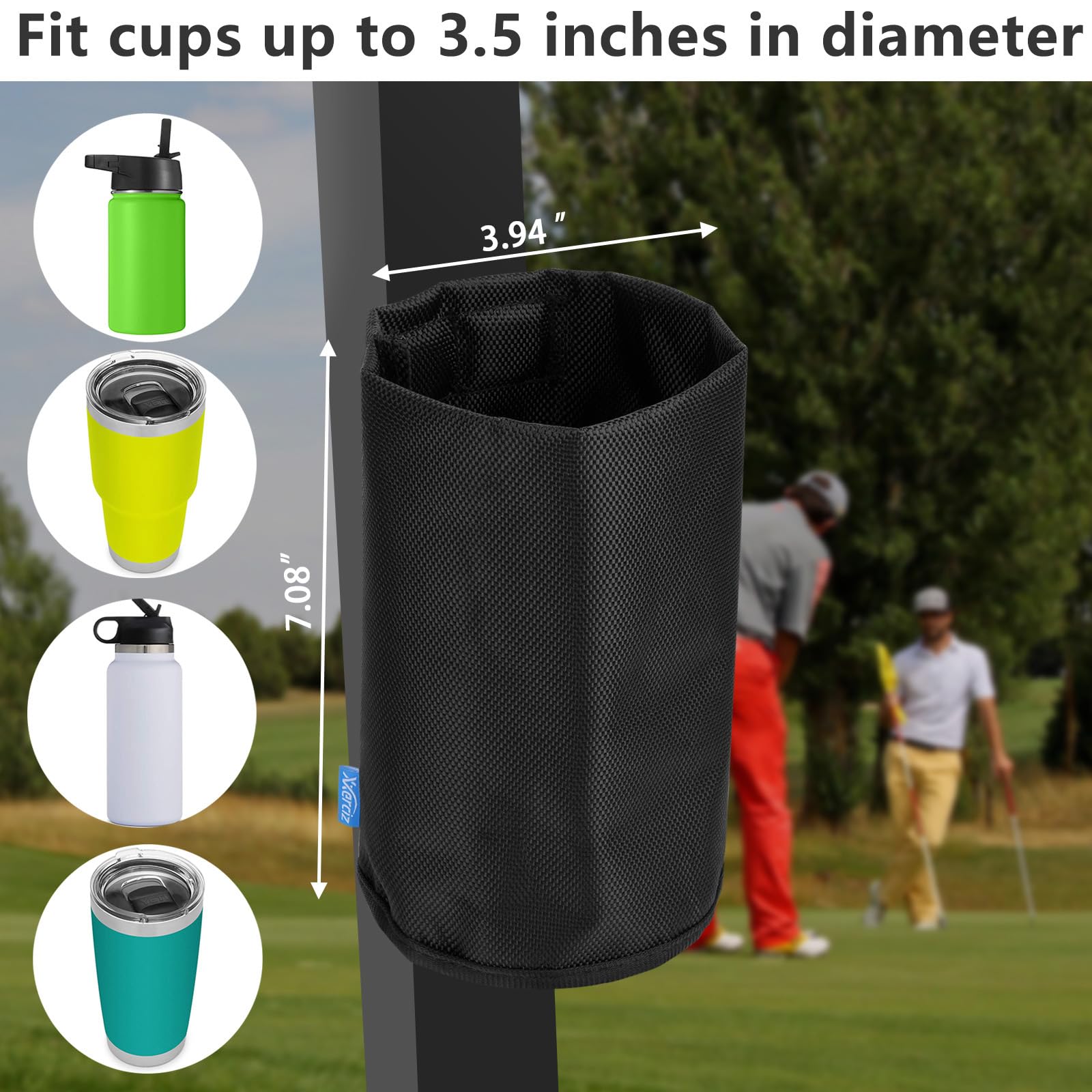 Xxerciz Magnetic Cup Holder For Golf Cart Organizer Rangefinder Holder Mount Drink Bottle Holder Toolbox Forklift Tractor Bus La