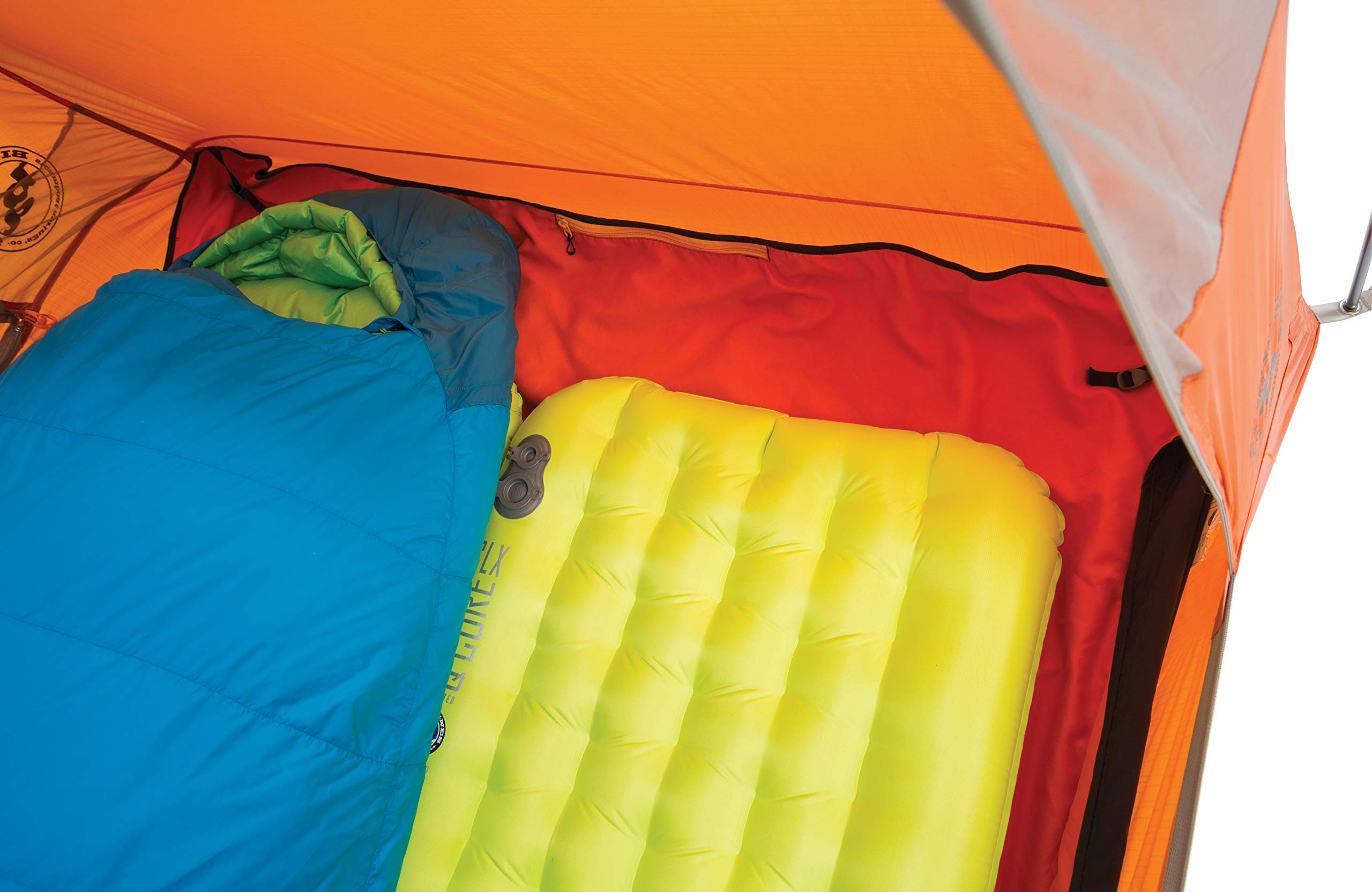 Big Agnes Tent Floor Protector, Orange/Navy, 90X90