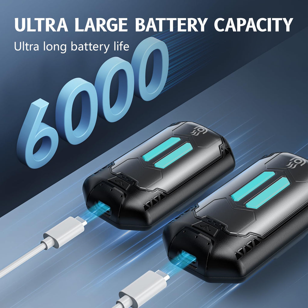 6000Mah Outjut Hand Warmers Rechargeable 2 Pack Electronic Hand Warmers Portable 20Hrs Usb Suitable Hunting Accessories Portable