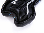 Zhiqiu Comfortable Bike Saddle Mountain Bicycle Seat Profession Road Mtb Bike Seat Outdoor Or Indoor Cycling Cushion Pad (Black/