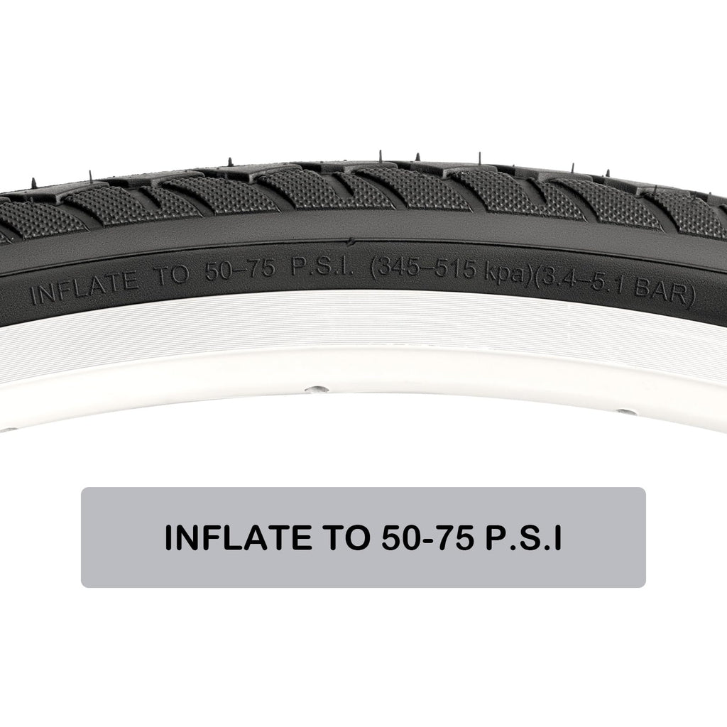 Mohegia 2 Pack Bike Tires,700X35C Folding Replacement Road Bicycle Tires