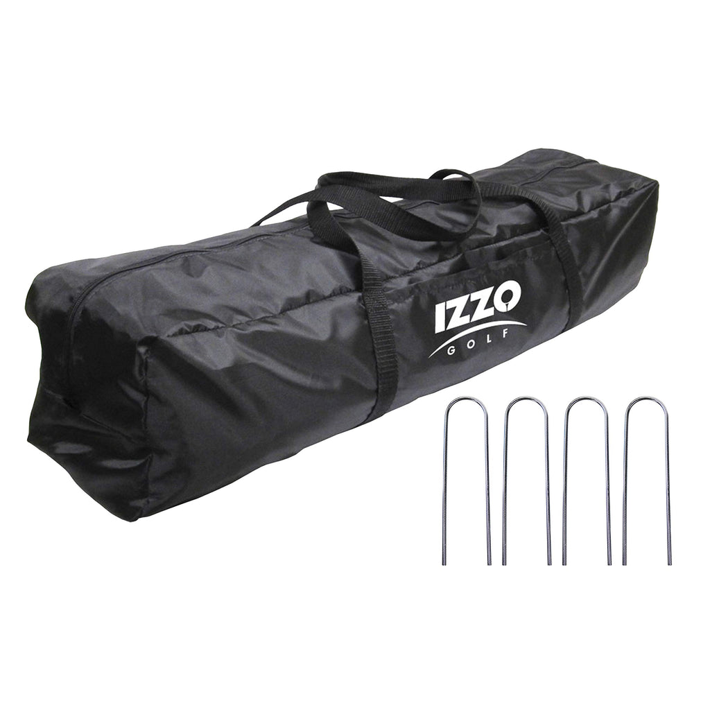 Izzo Golf The Beast Titan 12Ft X 10Ft Golf Hitting Net - Oversized Home Range Golf Hitting Net For Your Backyard,Black