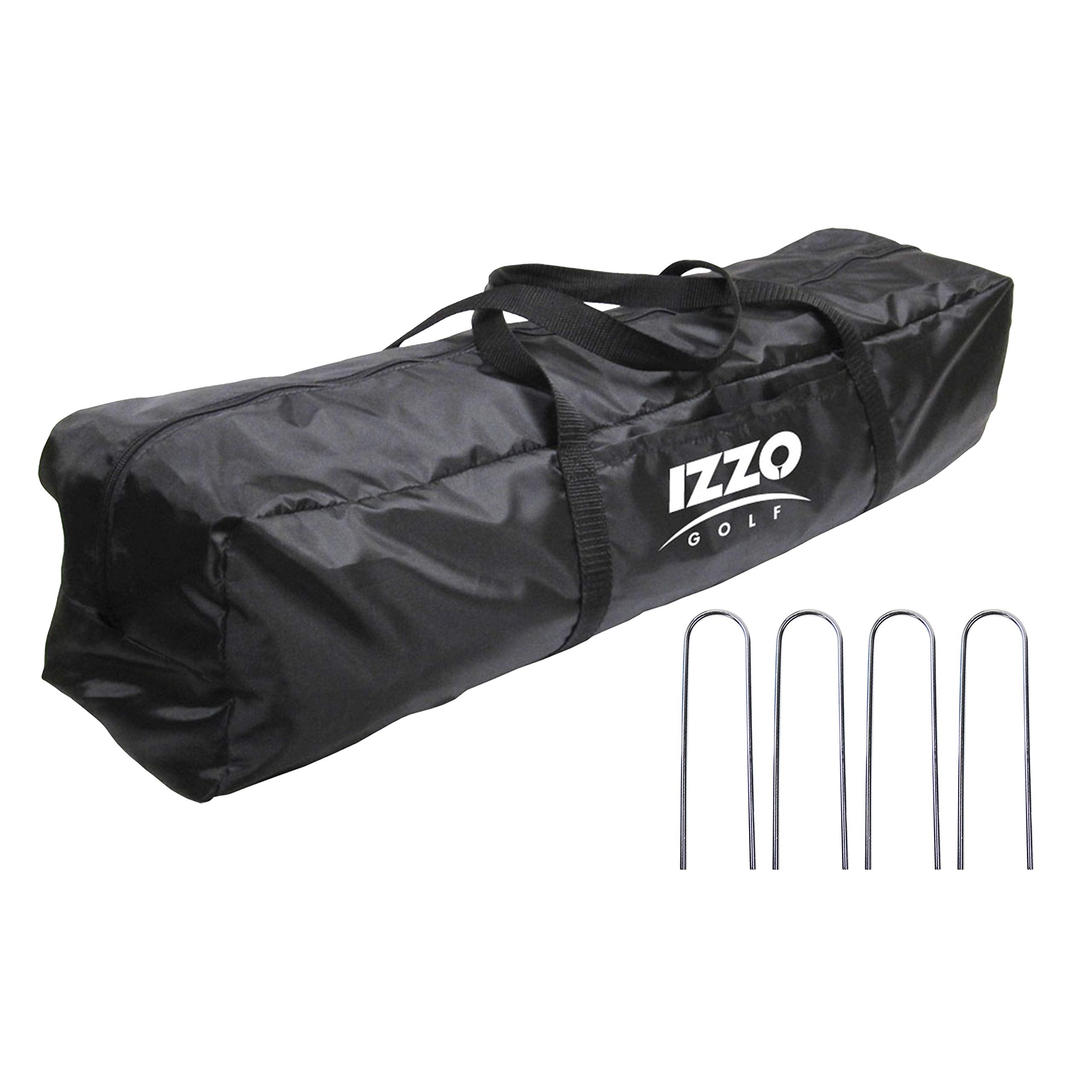 Izzo Golf The Beast Titan 12Ft X 10Ft Golf Hitting Net - Oversized Home Range Golf Hitting Net For Your Backyard,Black