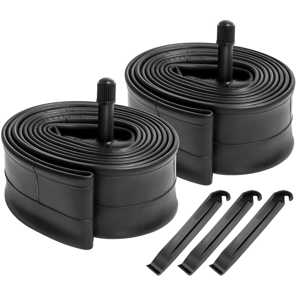 2-Pack 24'' Bike Tubes 24X1.75/1.95/2.125 Av32Mm Schrader Valve 24'' Bicycle Tubes Compatible With 24X1.75 24X1.90 24X1.95 24X2.