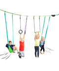 slackers Swing Line - Turn Healthy Trees Into The Perfect Backyard Swingset - slackers Tree Swing Line Kit - Great Tree Swing Ad