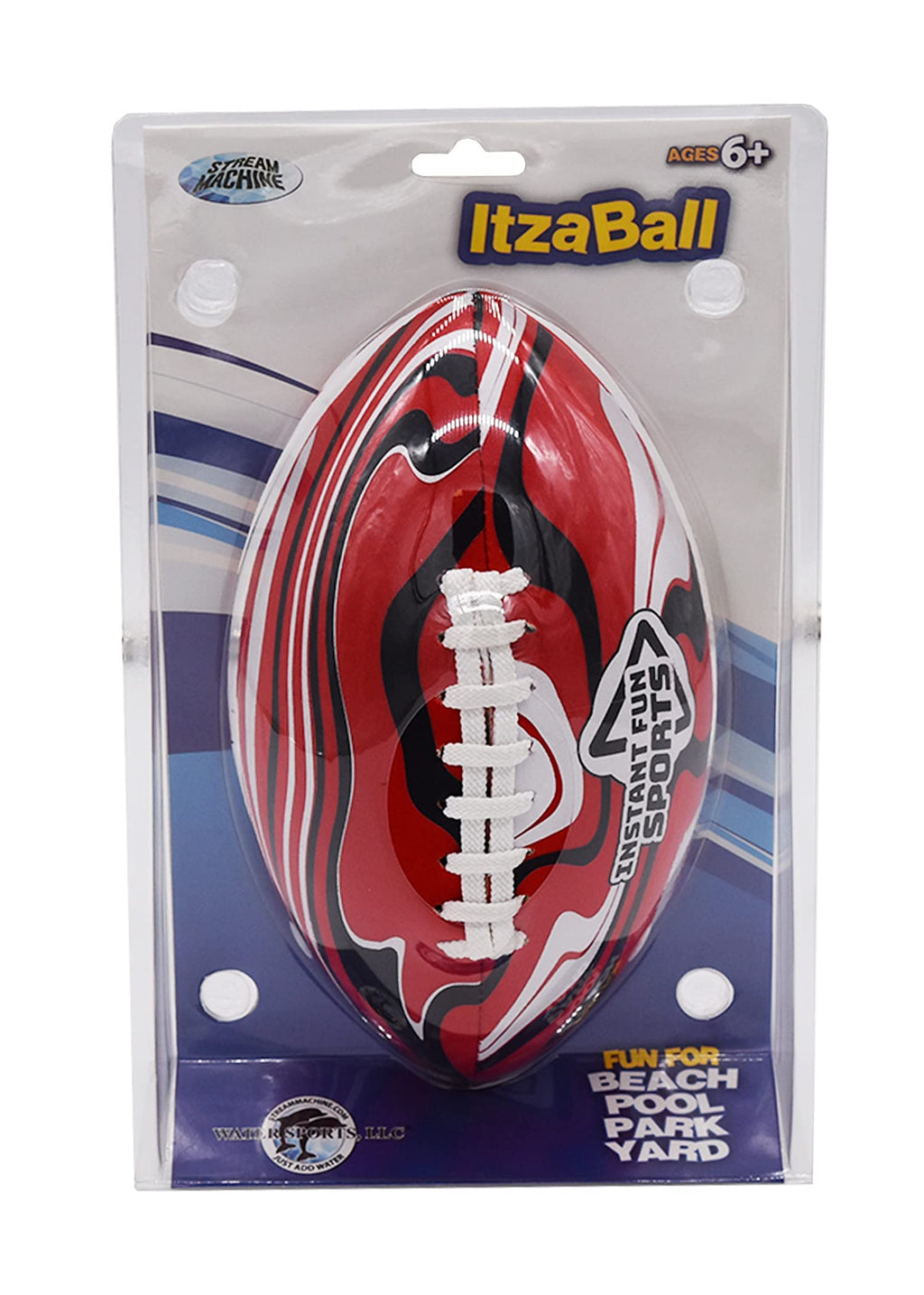 Water Sports Itzaball 9-Inch Pool Football (Colors May Vary)
