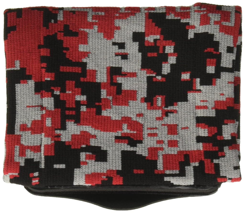Champro Triple Wristband Playbook, Youth, Camo Scarlet (Af50Ycsc)