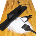 Ydds Shuffleboard Wax With Brush Set With Shuffleboard Sand Slow Speed, Shuffleboard Table Brush, Mini Dustpan And Brush For Shu