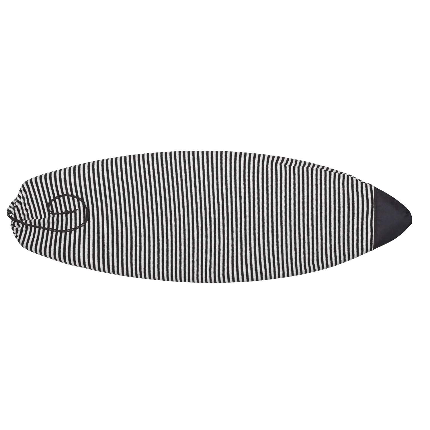 Ronix Sleeping Sack Surf Sock - Pointy Nose - Black/White, Up to 5'1