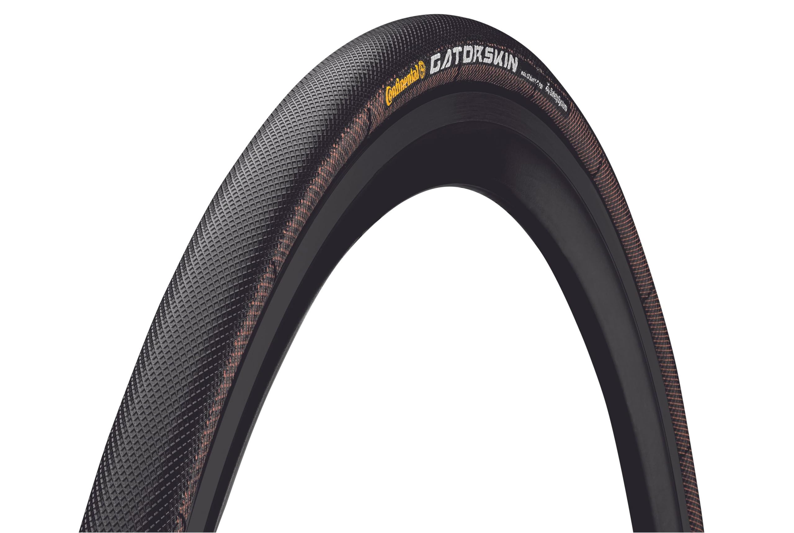 Continental Sprinter Gatorskin Tire - 700 x 25, Tubular, Folding, Black, SafetySystem Breaker