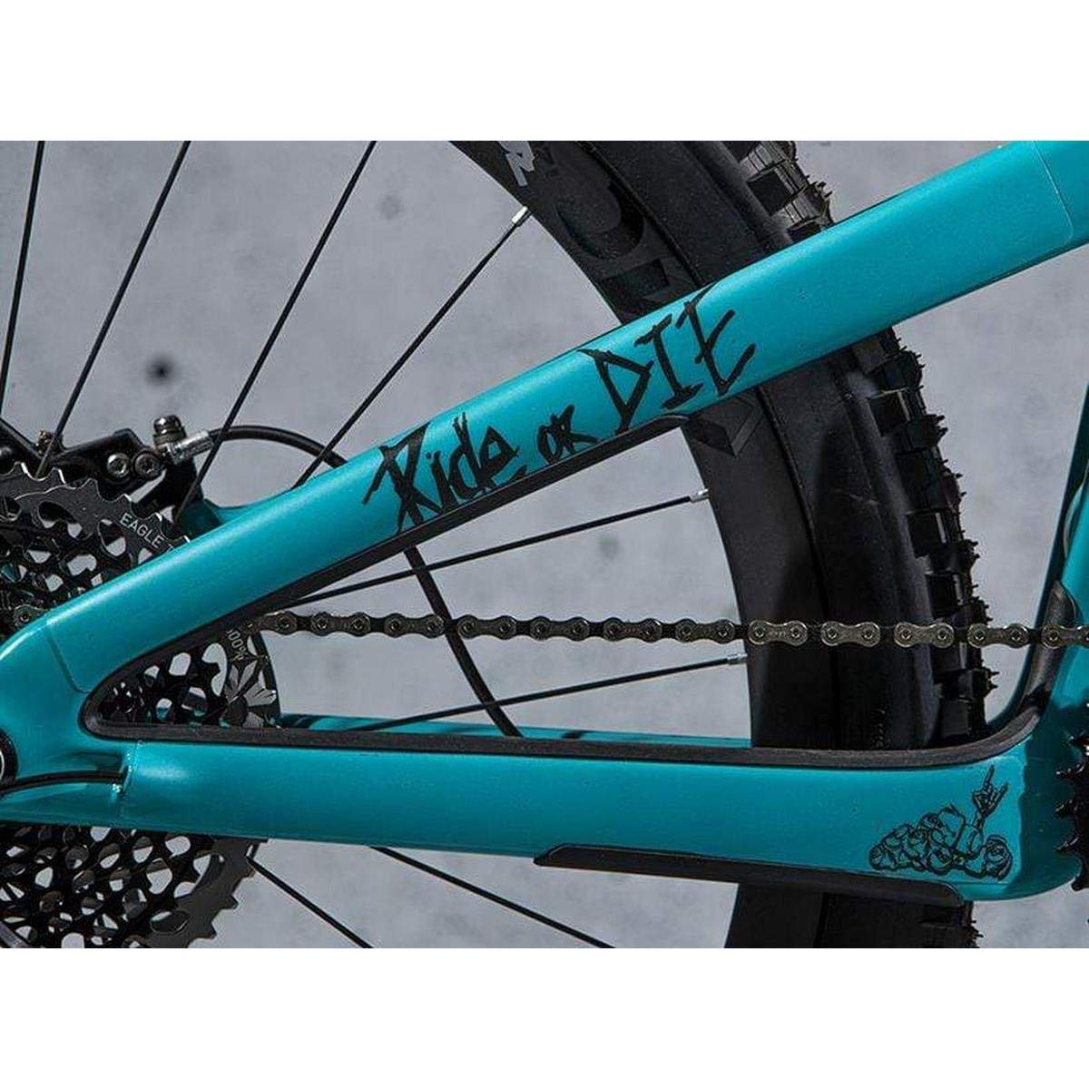 Dyedbro Frame Protection - Ride Or Die Black - Dbf11187