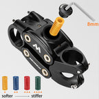 Meroca Suspension Stem For Bikes, Shock-Absorbing Bicycle Handlebar Stem, Bike Stem Mountain Bike Stem Short Handlebar Stem For