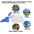 Awoken Unisex Urinal, Portable Toilet Urinal For Men And Women, Pee Bottle With A Sealed Lid And Funnel For Elderly Kids And Pat
