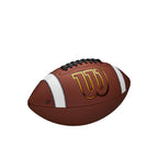 Wilson Gst Speedskin Football - Brown, Official Size