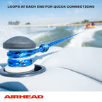 Airhead Tow Rope For 1-6 Rider Towable Tubes, 1 Section, 60-Feet