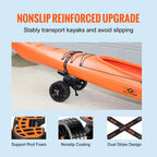 Vevor Kayak And Canoe Trolley Cart With 10'' Solid Tires