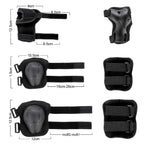 WayEee Kids Bike Helmet Set Skateboard Knee Pads, Helmet Pad Set Protective Gear Set, Adjustable for Girls Kids 3-10 Helmet Elbo