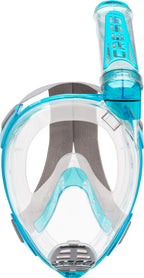 Cressi Duke Dry, Clear/Translucent Aquamarine, S/M