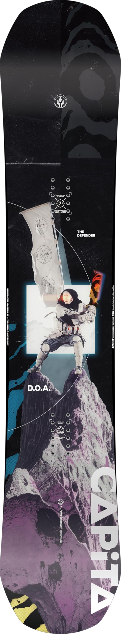 CAPiTA D.O.A. Mens Resort Snowboard (2026, 163cm Wide)