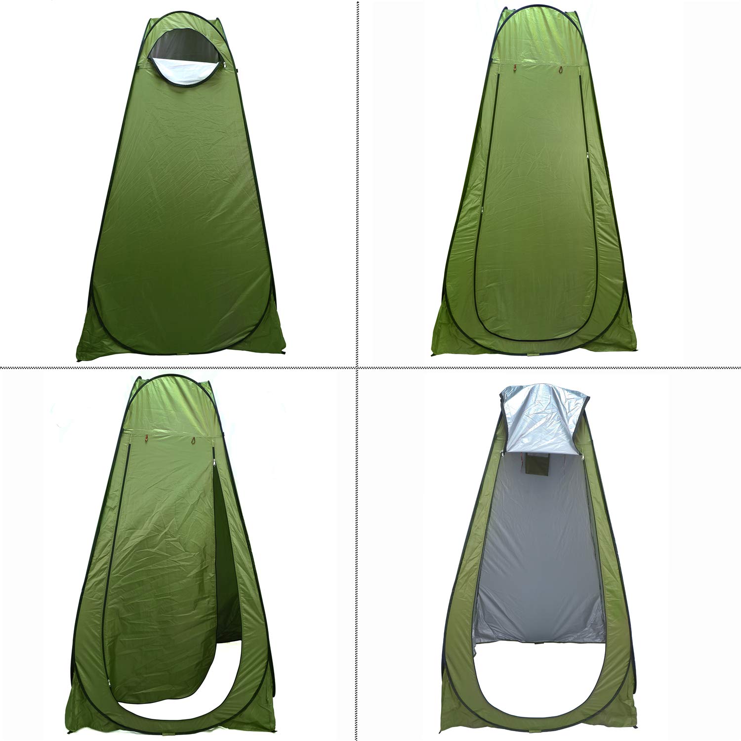 Xkmt- Beach Portable Pop Up Changing Tent/Outdoor Privacy Tent/Camping Toilet Tent/Window Rain Shelter/Foldable With Carry Bag [