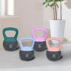 Primasole Soft Kettlebell Shook Resistance base. Anti Slip hand Kettlebell weights for Home workout anti-impact Kettlebells dumb
