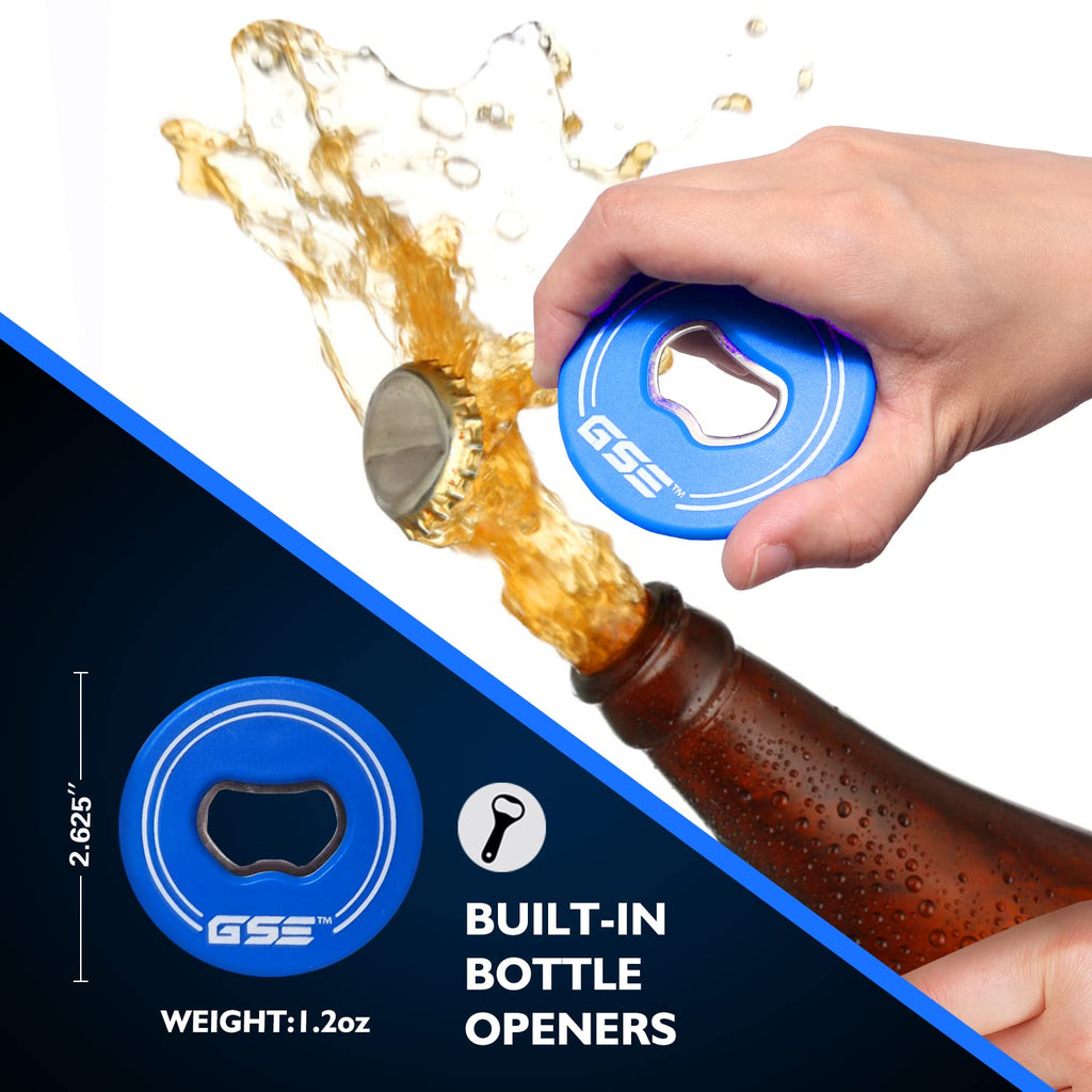 Set Of 8 Replacement Washers With Bottle Opener For Washer Toss Game