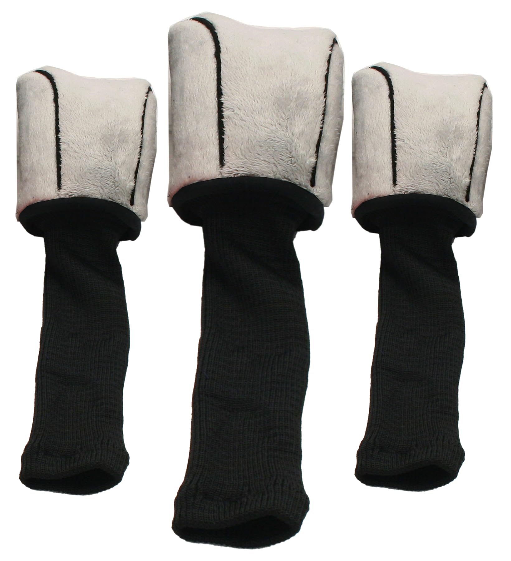 Proactive Sports Form-Fit Golf Headcovers - 3-Pack Size: No Size Grey