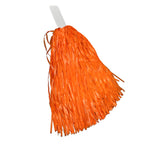 Windy City Novelties - 12 Pack - Orange Cheerleader Pom Poms  For Cheerleading, Cosplay, Halloween, Party Supplies