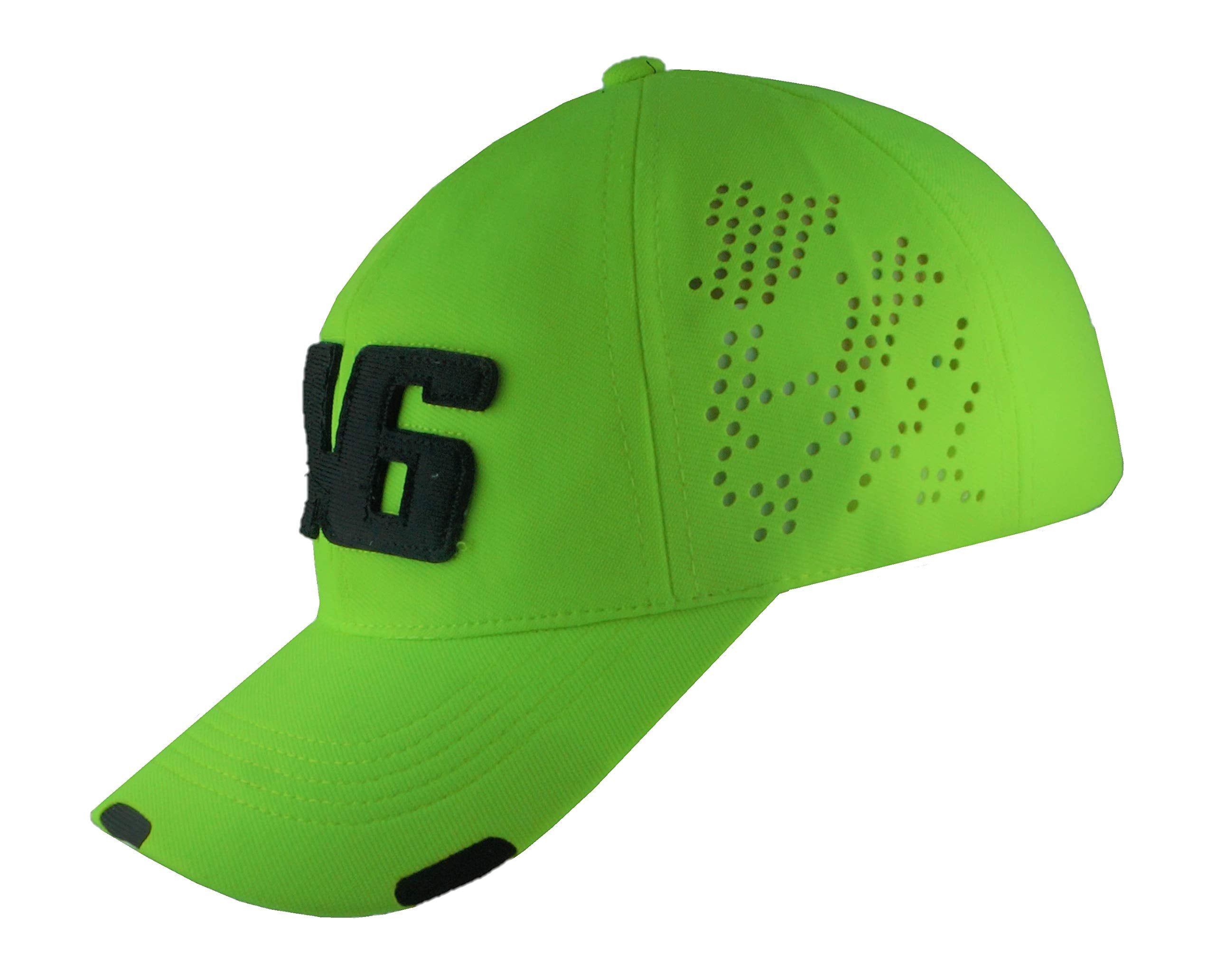 Poshing Stylish Racing 46 Number Green Cap