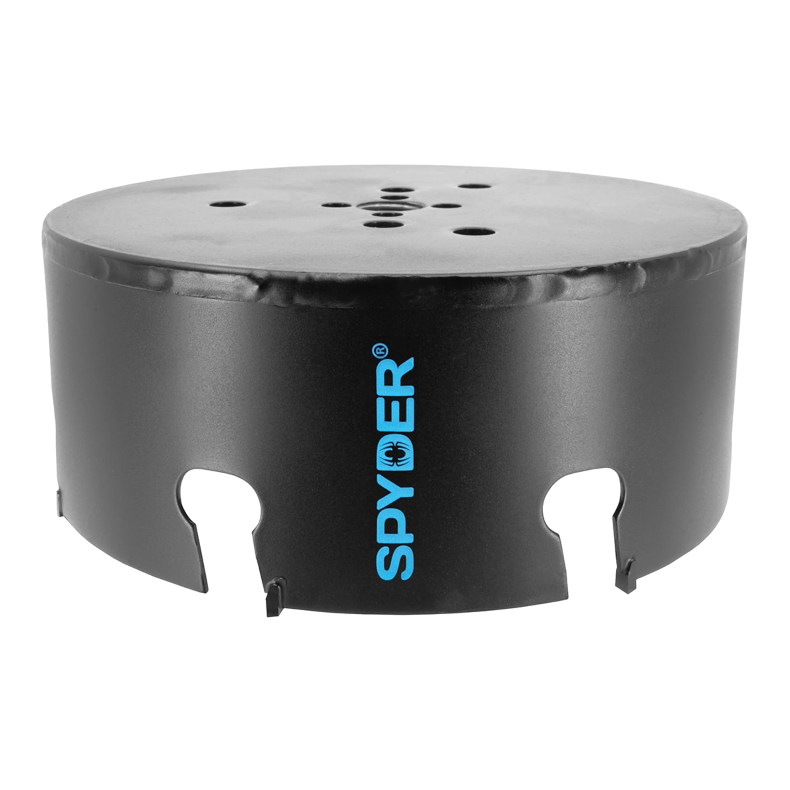 Spyder 6-1/4-inch Diameter Carbide Tipped Hole Saw, for Fiber Cement Board, Wood, PVC, Plastic, Concrete Block, Ceramic Tile, an
