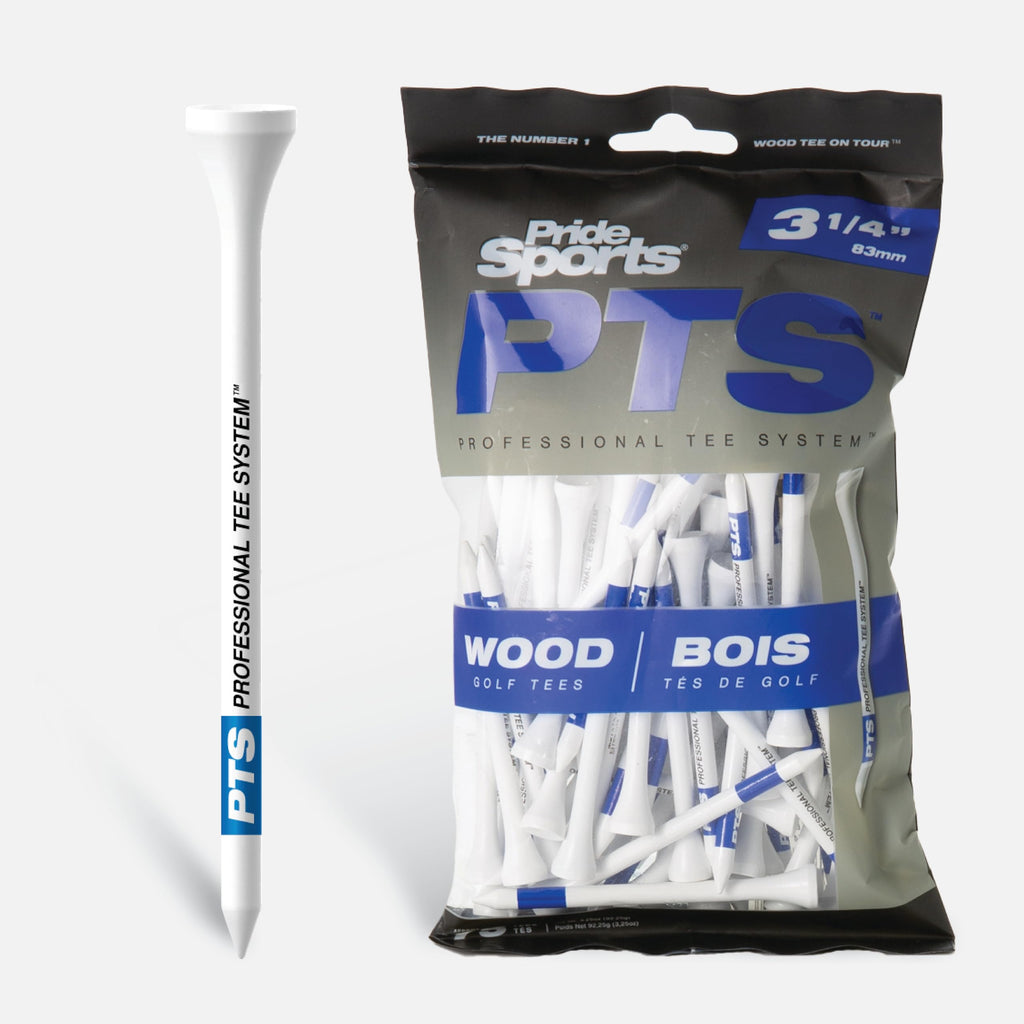 Pride Professional Tee System 75 Count, White