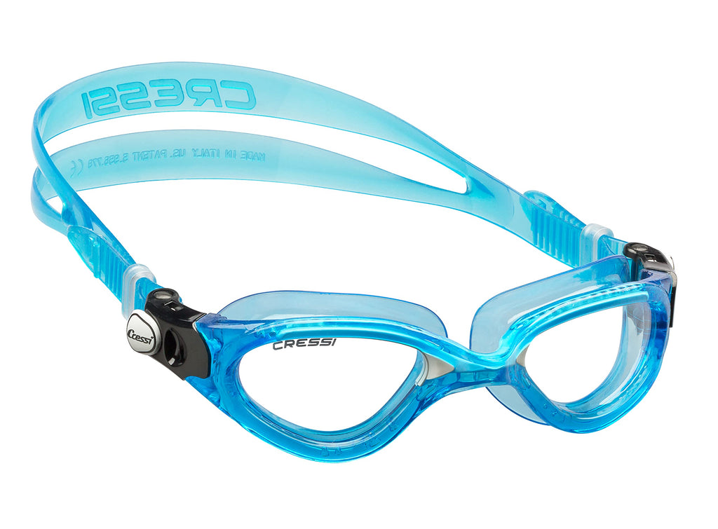 Cressi Flash, Blue/Blue, Clear Lens