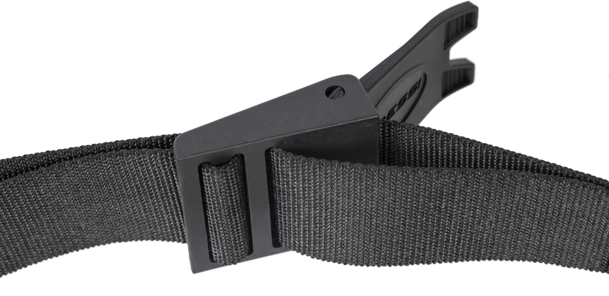 Cressi Nylon Weight Belt W/Plastic Buckle, Black