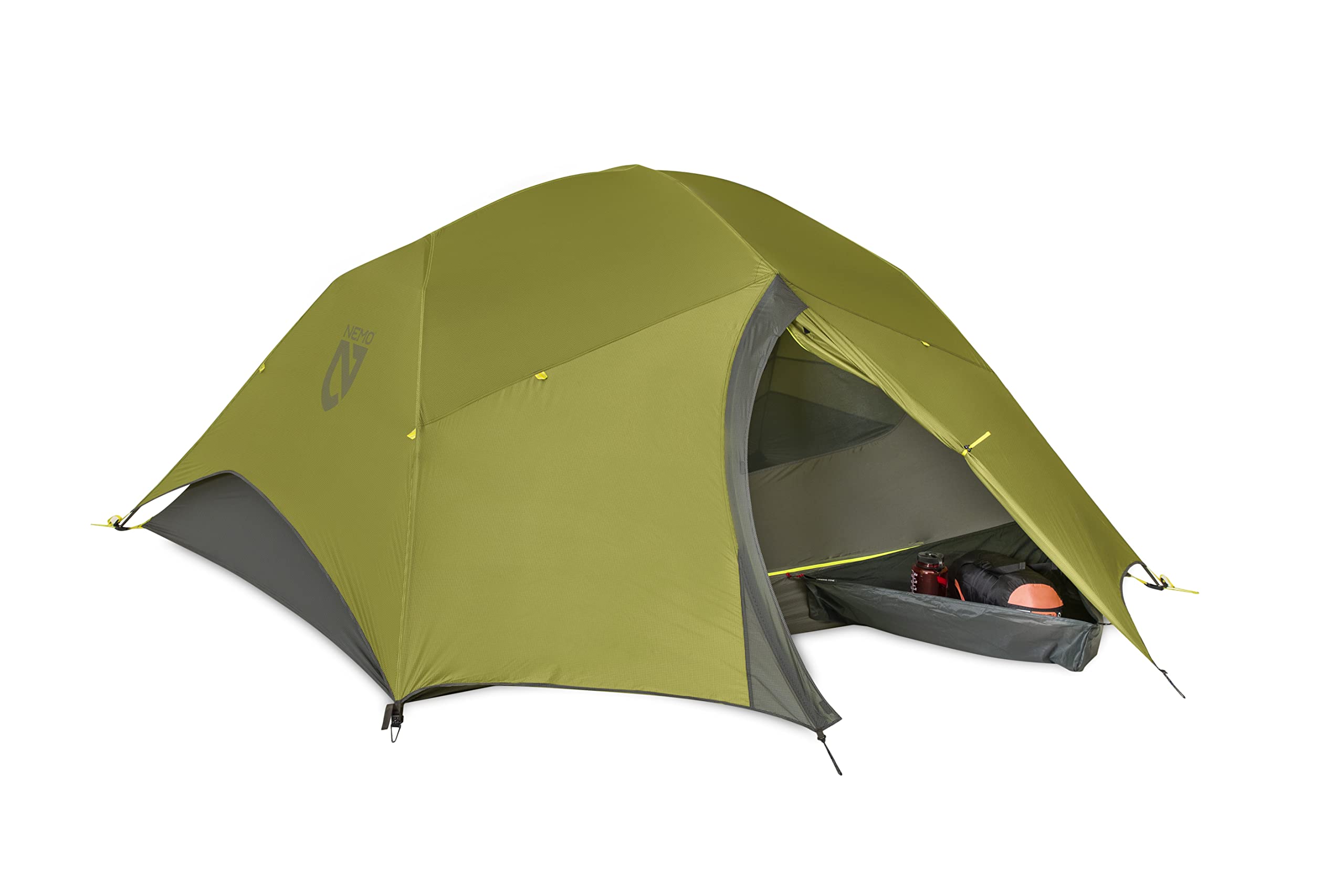 Nemo Dagger Osmo Ultralight Backpacking Tent, Birch Bud/Goodnight Gray, 2 Person
