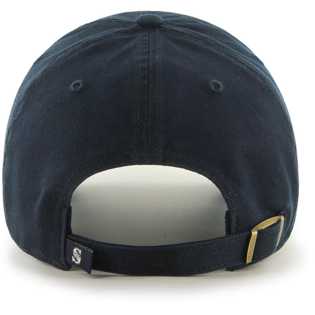 Seattle Mariners Clean Up Adjustable Cap (Navy, One-Size) (For Adults)