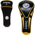 Team Golf Nfl Pittsburgh Steelers Single Apex Driver Head Cover Golf Club Single Apex Driver Headcover, Fits All Oversized Clubs