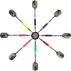 Viper Sure Grip Soft Tip Darts With Accessory Kit (Neon Orange, 16 Grams)