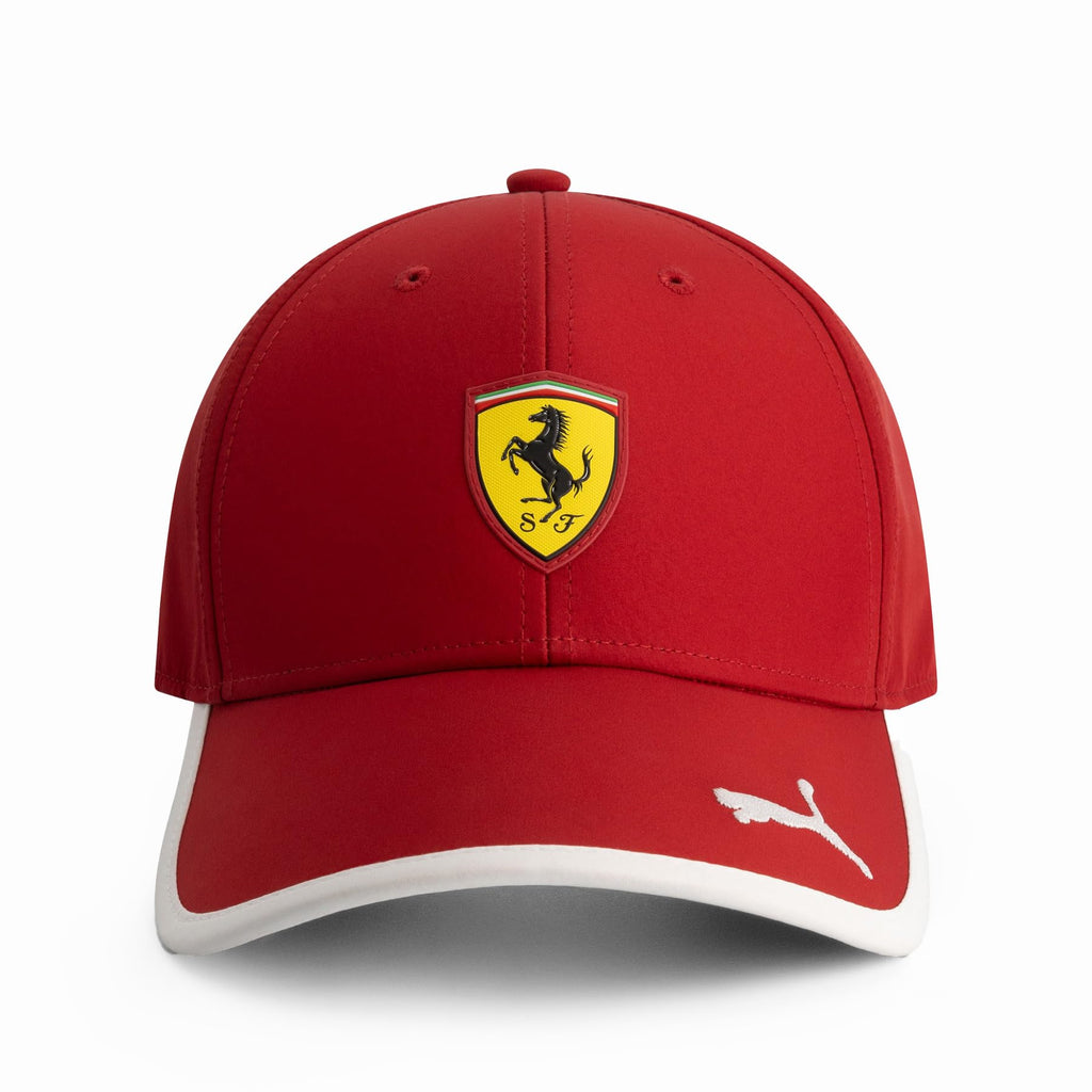 Puma Scuderia Ferrari F1 Classic Logo Hat - Red- One Size Fits Most
