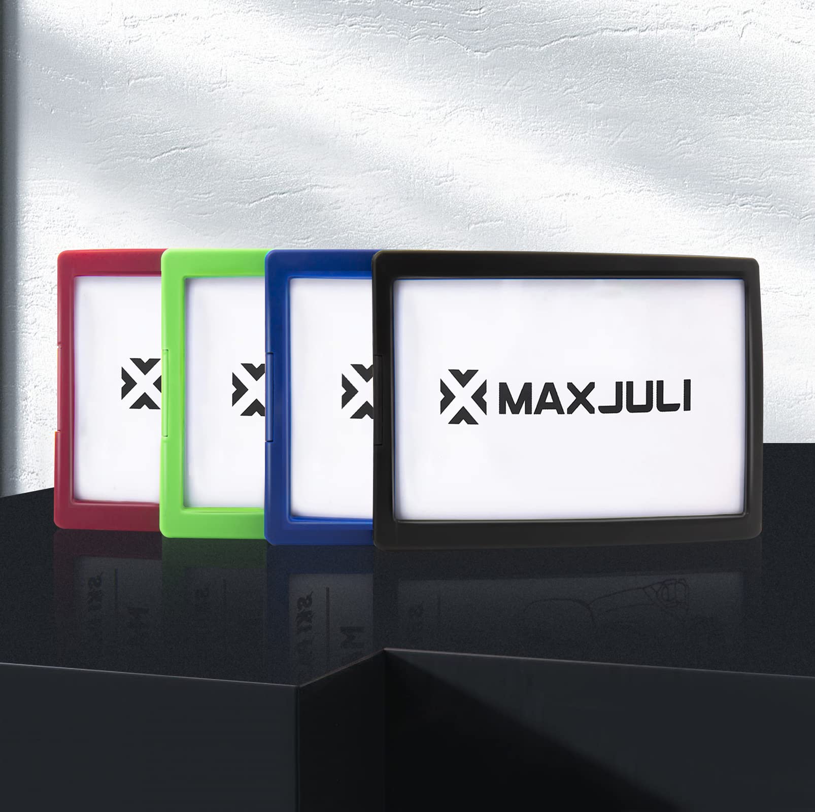 Maxjuli Ski Goggles Pass Holder (Blue)