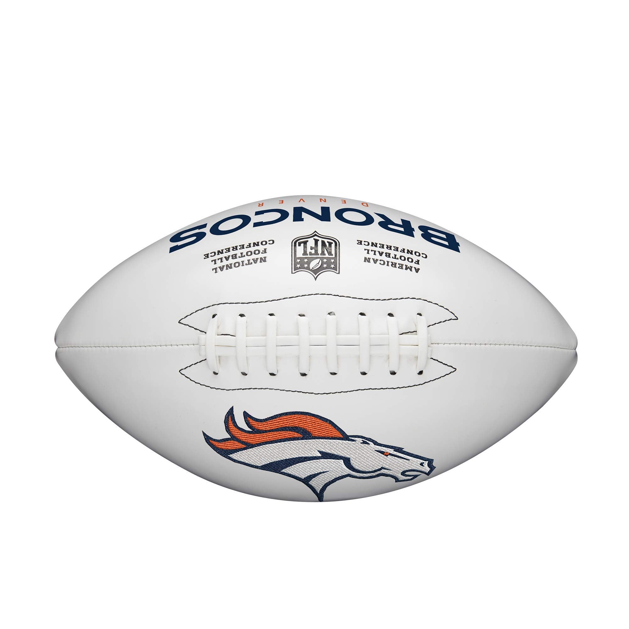 Wilson Nfl Live Signature Autograph Football - Official Size, Denver Broncos