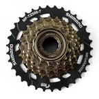 Rainflowwer Shimano 7 Speed Bike Cassette, Mf-Tz500-7 Bicycle Cassette 14-34T Multiple Cassette Cycling Replacement Part