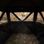 Vevor Hunting Blind, 270 See Through Ground Blind, 1-2 Person Pop Up Deer Blind For Hunting With Carrying Bag, Portable Resilien