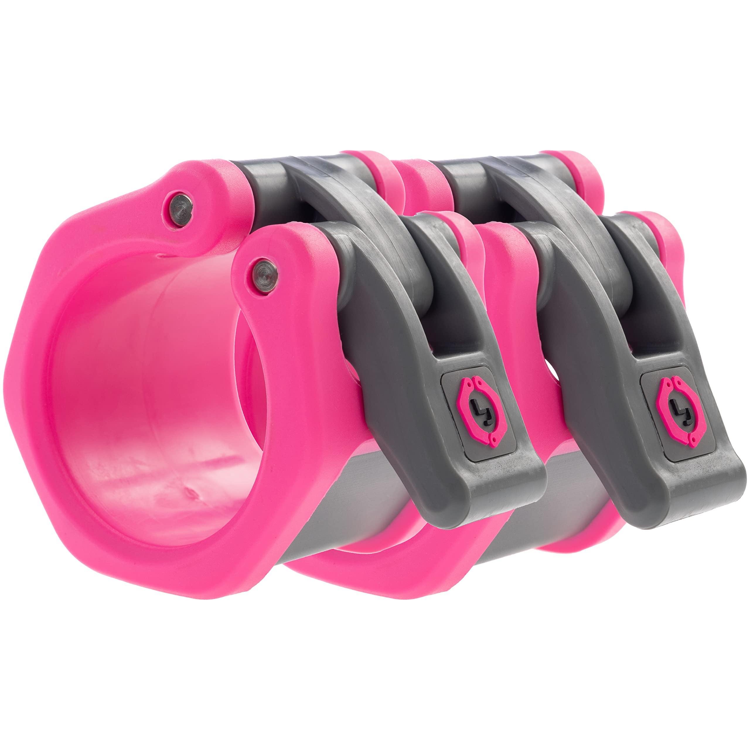 Lock-Jaw Hex 50Mm / 2'' Olympic Barbell Collar (Pink)