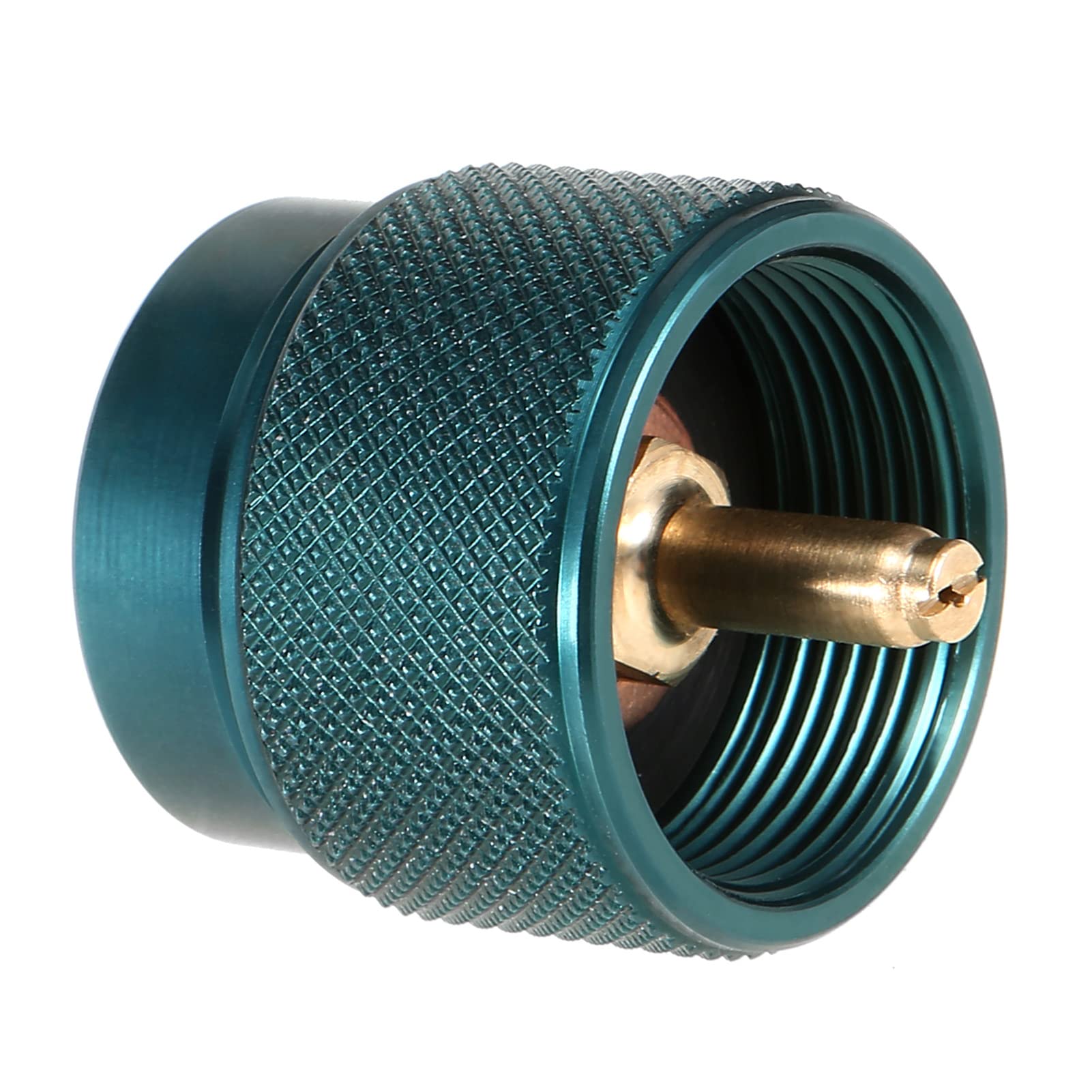 Lixada Camping Stove Adapter 1L Outdoor Propane Small Tank Input En417 Lindal Valve Output
